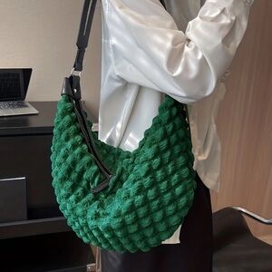 A+O Olives Cloud Puffer Bag
